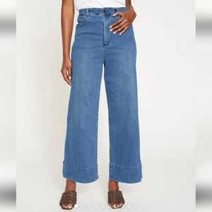 Universal Standard Carrie High Rise wide leg jean